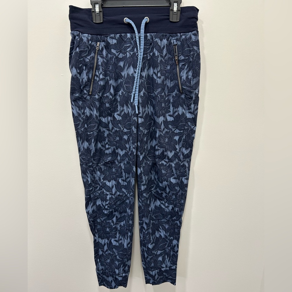 Athleta Joggers Size 0 Cottage Blue Trekkie North Pants Ethereal Bloom‎ Gym